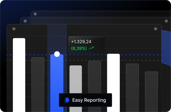 Smart reporting - dynamic charts and balance sheets